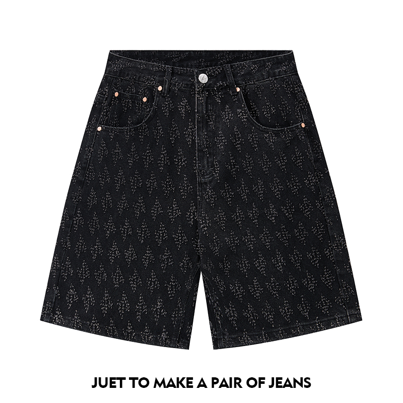 Mens Fashion Combination - summer men’s denim shorts combine classic