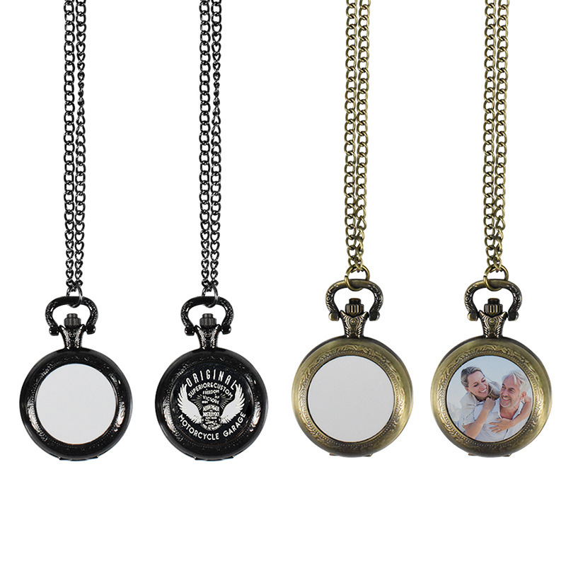 Mens Fashion Modern - Custom Vintage Metal Pocket Watch Pendant
