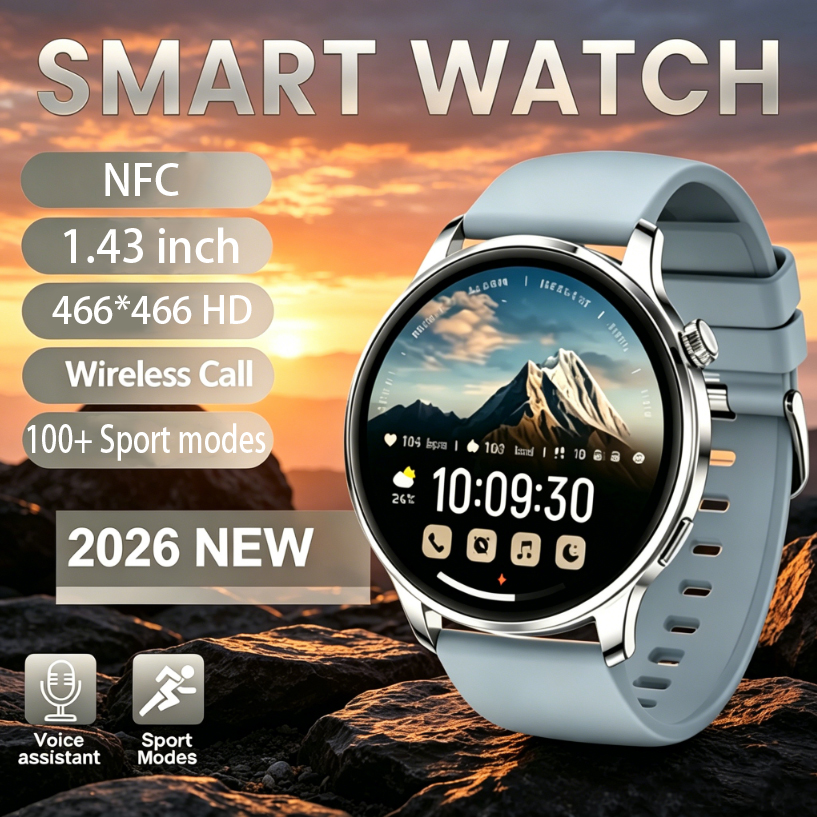 Men'S Fashion Week 2026 - 2026 New Smart Fashion Watch 1.43''