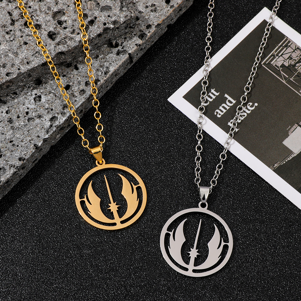 Men'S Fashion Logo - Jedi Order Logo Necklace Fashion Stainless