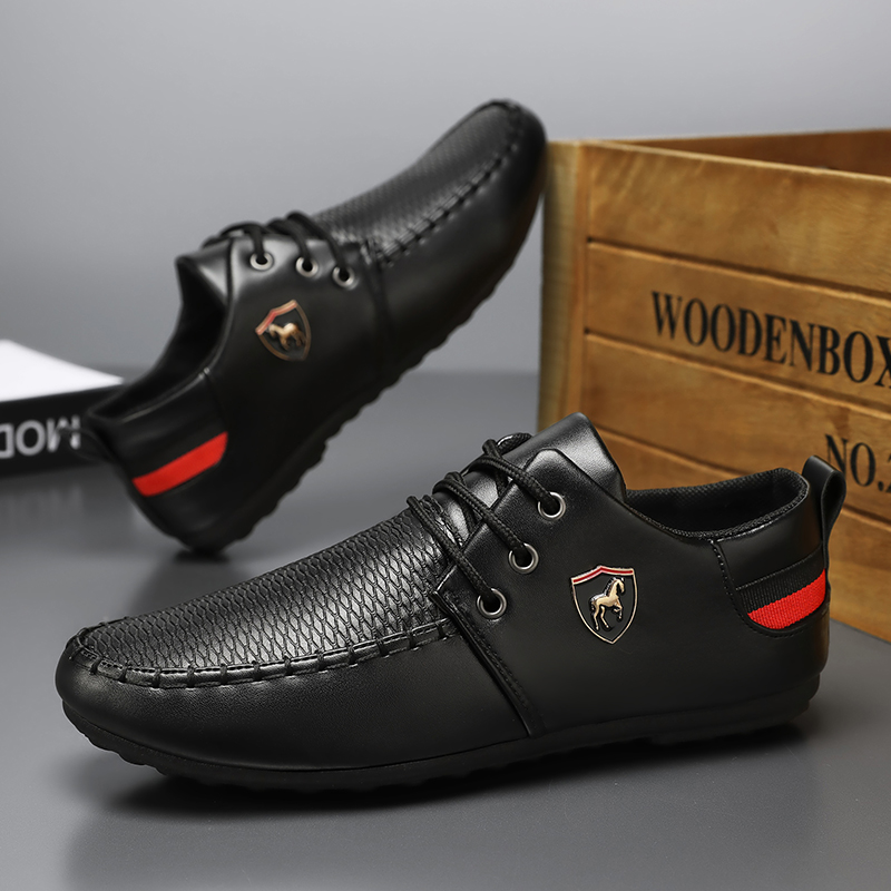 Mens Fashion Modern - Men's Solid Color Business Casual Loafers