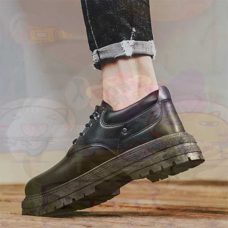 Men'S Fashion At 40 - Dark Natural Leather Fashion Trainers Tennis