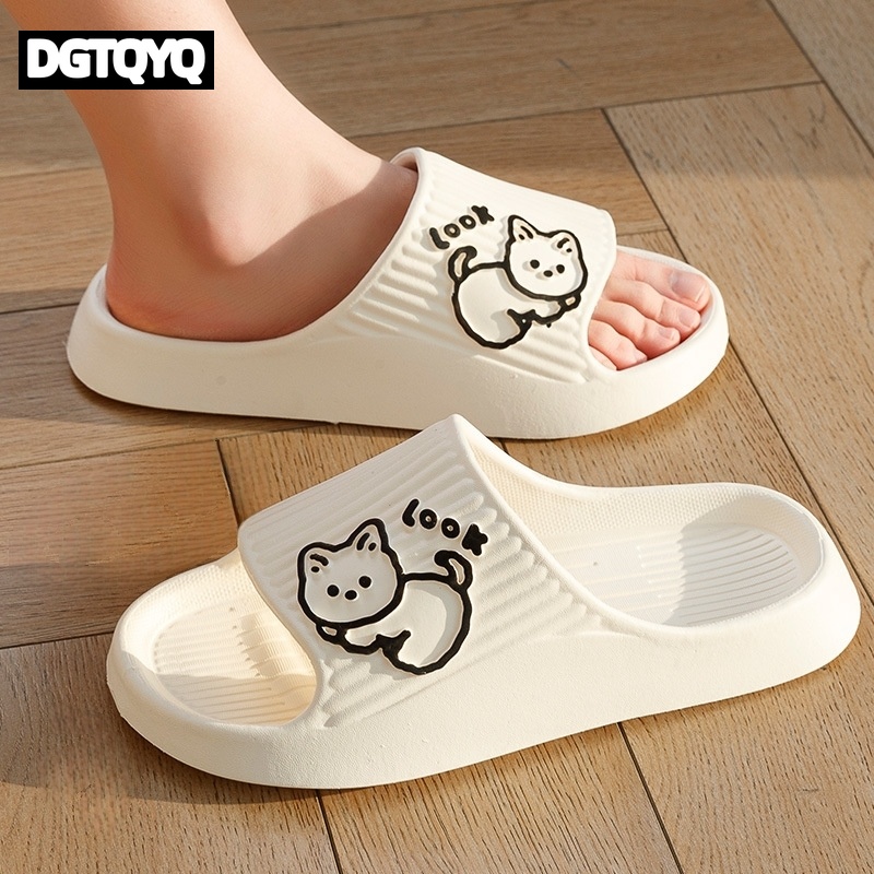 Mens Fashion Modern - Fashion Cat Women Men Slippers Indoor