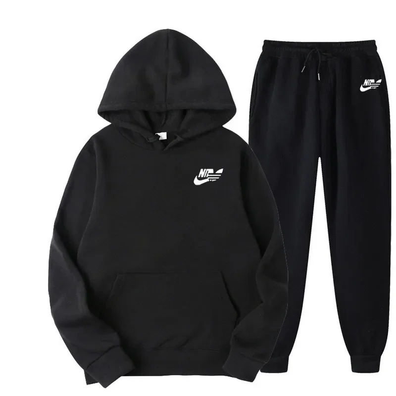 Mens Fashion Suits - Men's casual two-piece sports shirt -