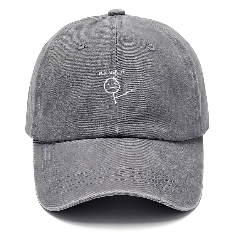 Trucker Hat Cap - Customize Funny Figure Vintage Washed Cotton