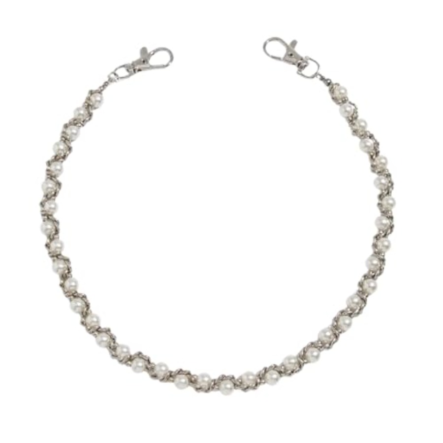 Belt Mens Fashion - Pearl Wrap Pants Chain - Hip