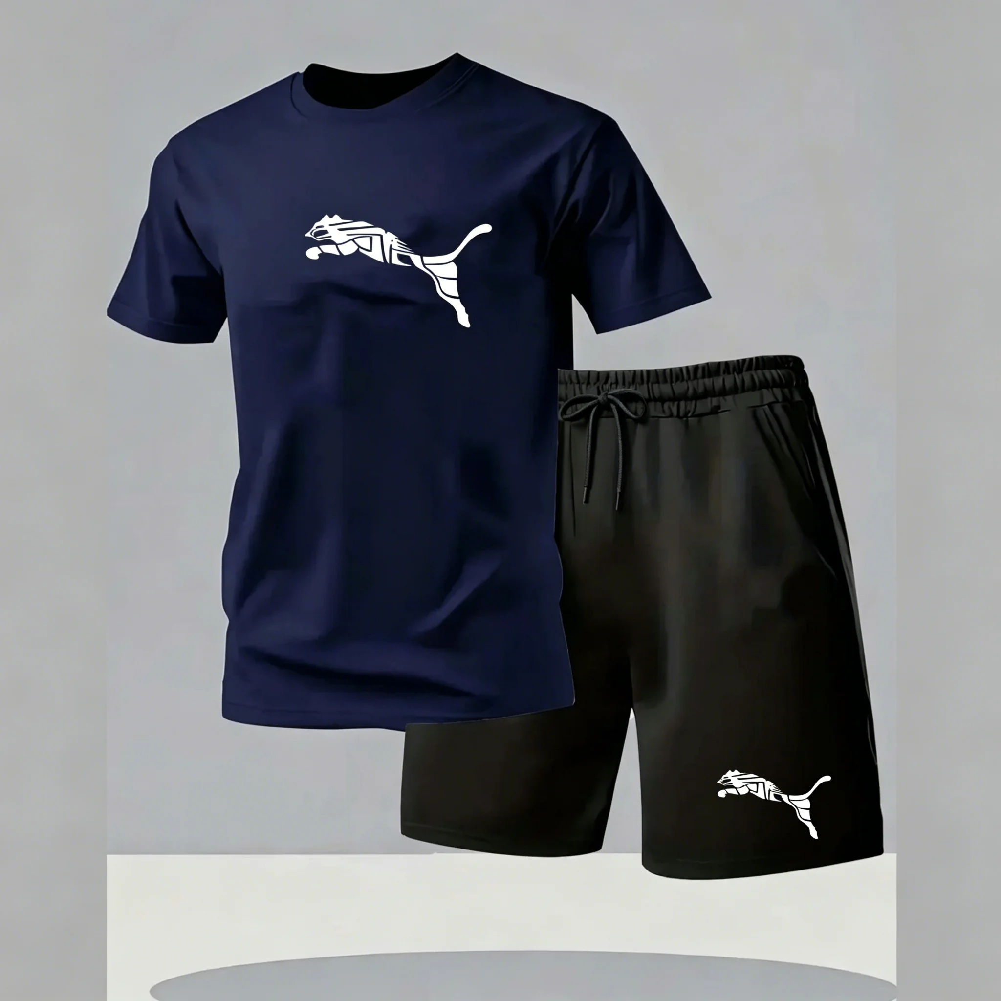 Mens Fashion Ideas - Men's New Fashionable Casual T-shirt Shorts