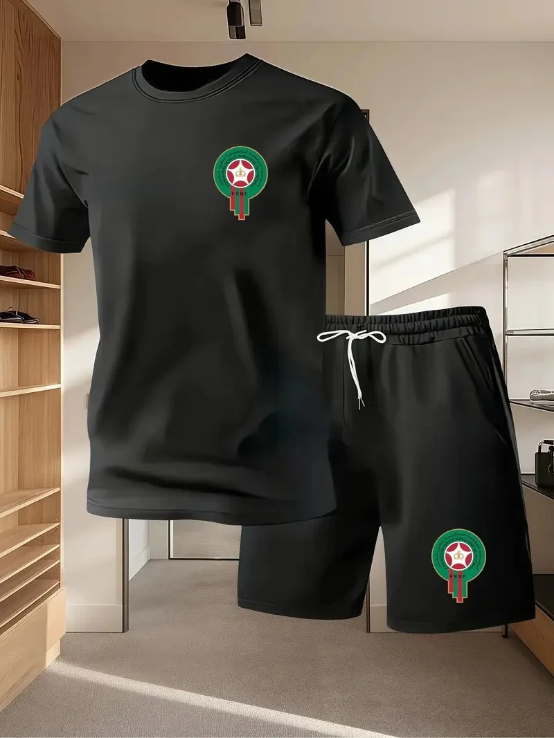 Mens Fashion Ideas - Youth Men's Fashionable Casual Sports Two-Piece