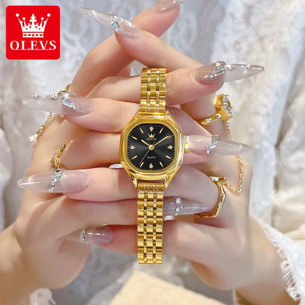 OLEVS 5888 Ladies Watches Gold - Men'S Fashion Box のレビューと価格