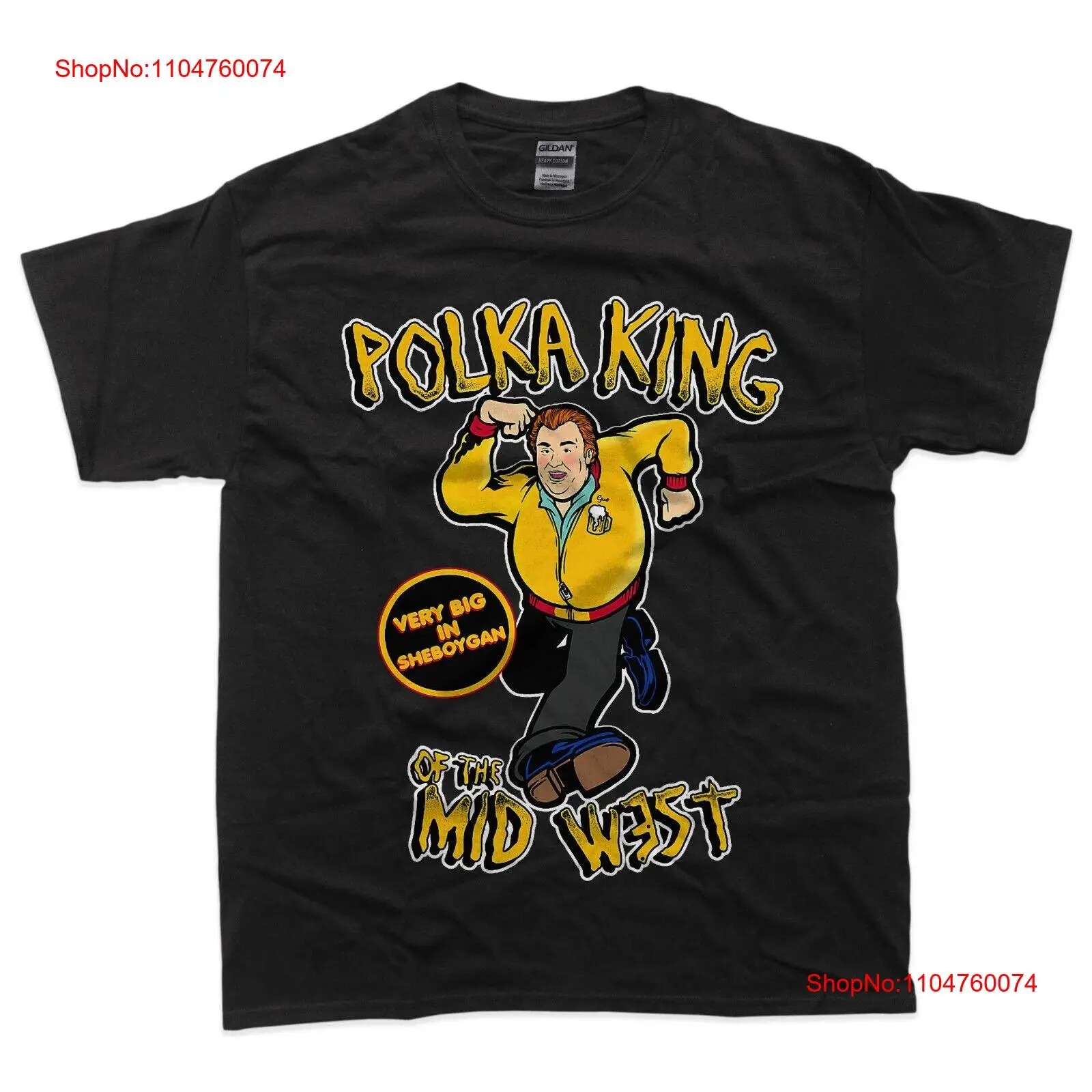 POLKA KING OF THE MIDWEST T Sh - Men'S Fashion Everyday のレビューと価格