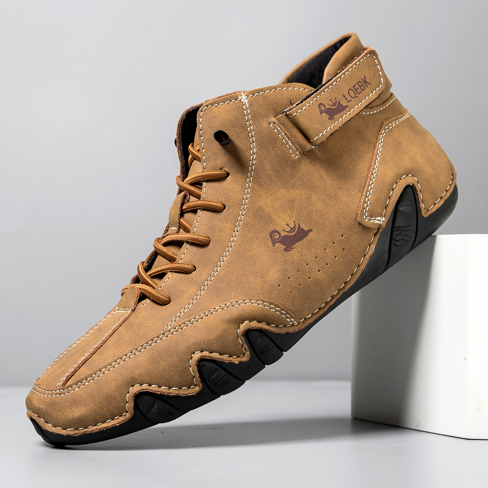 Leather Casual Shoes Sneakers  - Men'S Fashion Loafers Shoes のレビューと価格