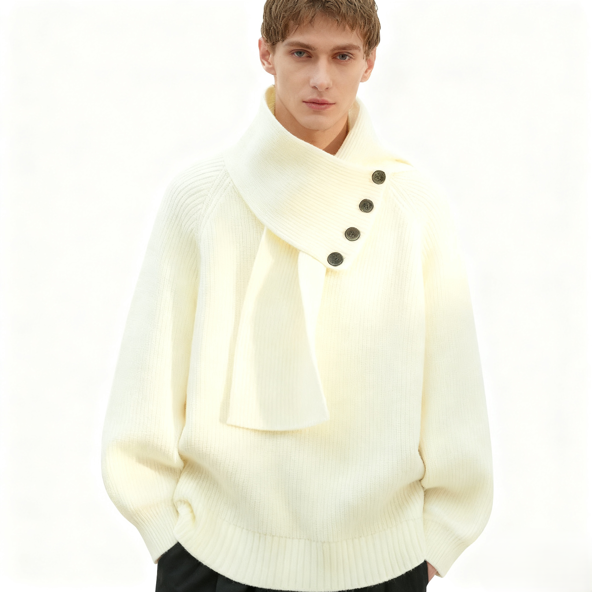 Couple's autumn and winter sca - Mens Fashion Combination のレビューと価格