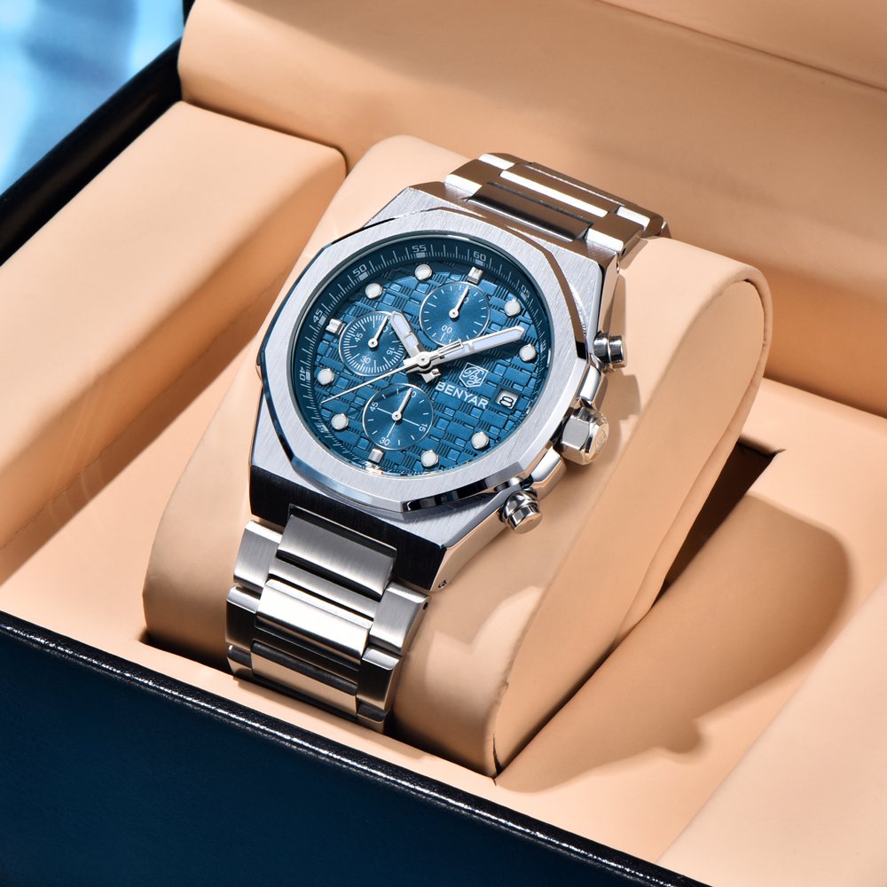 2025 New BENYAR Men's Watches  - Men'S Fashion Box のレビューと価格