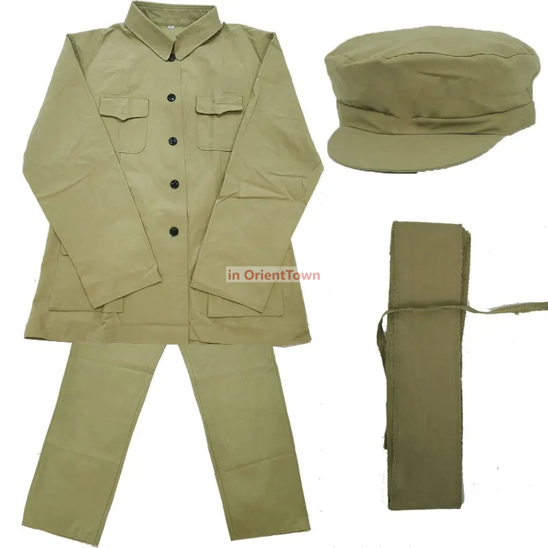 PLA Uniform volunteers in 1950 - 1950S Fashion Men'S のレビューと価格