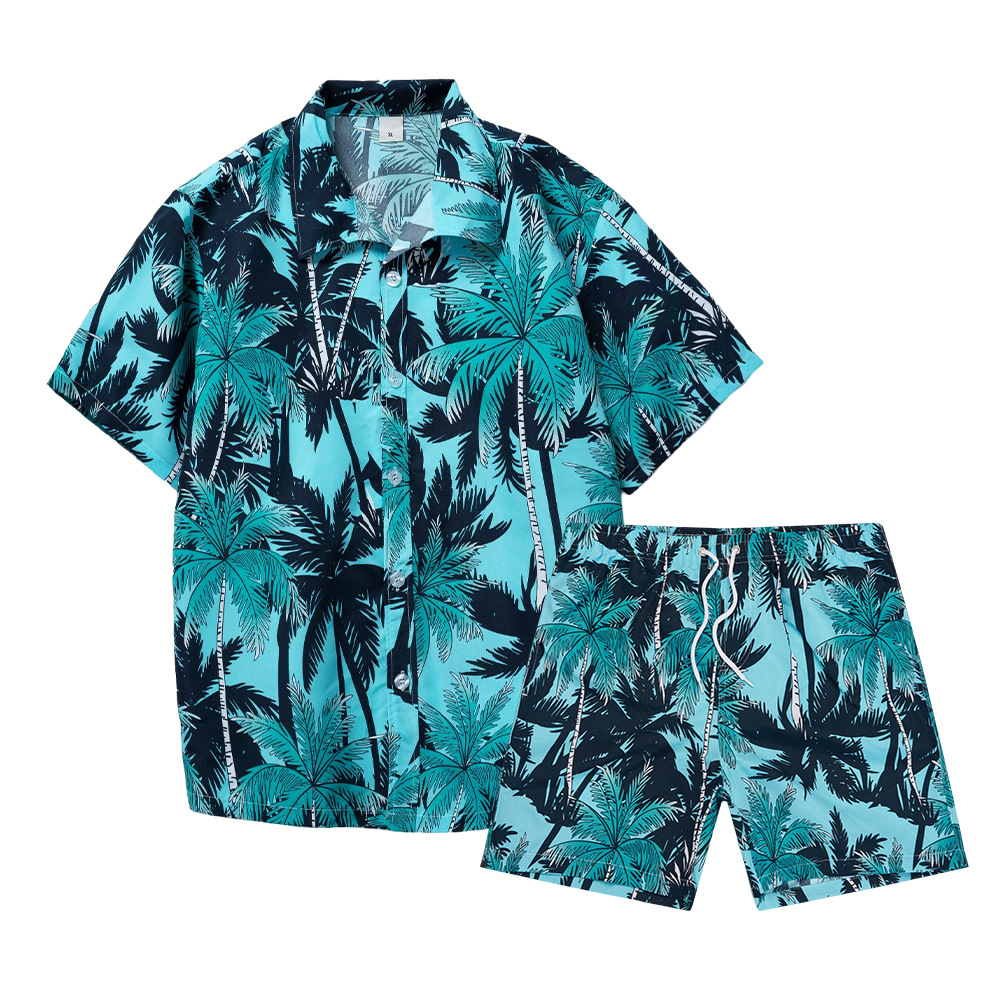 Hawaiian Coconut Tree 3D Print - Mens Fashion Suits のレビューと価格