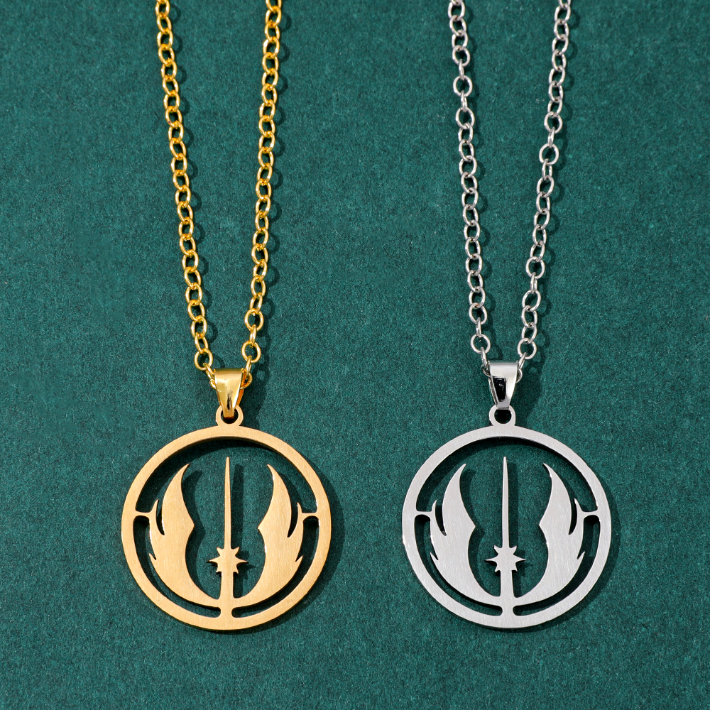 Jedi Order Logo Necklace Fashi - Men'S Fashion Logo のレビューと価格