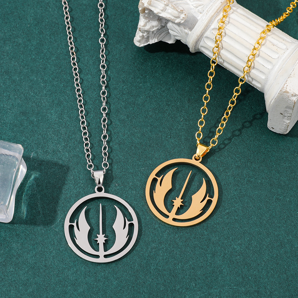 Jedi Order Logo Necklace Fashi - Men'S Fashion Logo のレビューと価格