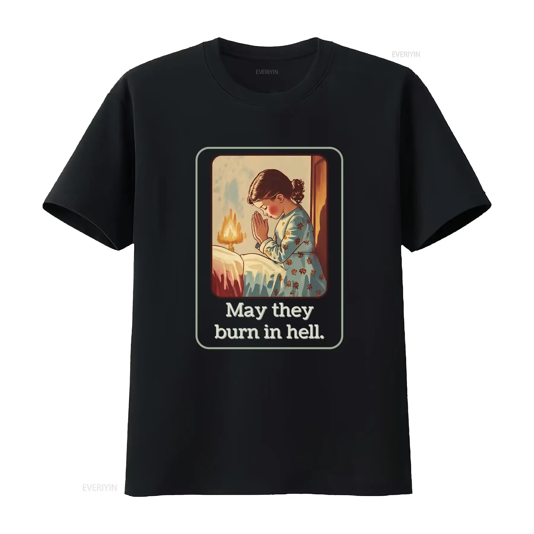 May They Burn In Hell T Shirt  - 1950S Fashion Men'S のレビューと価格