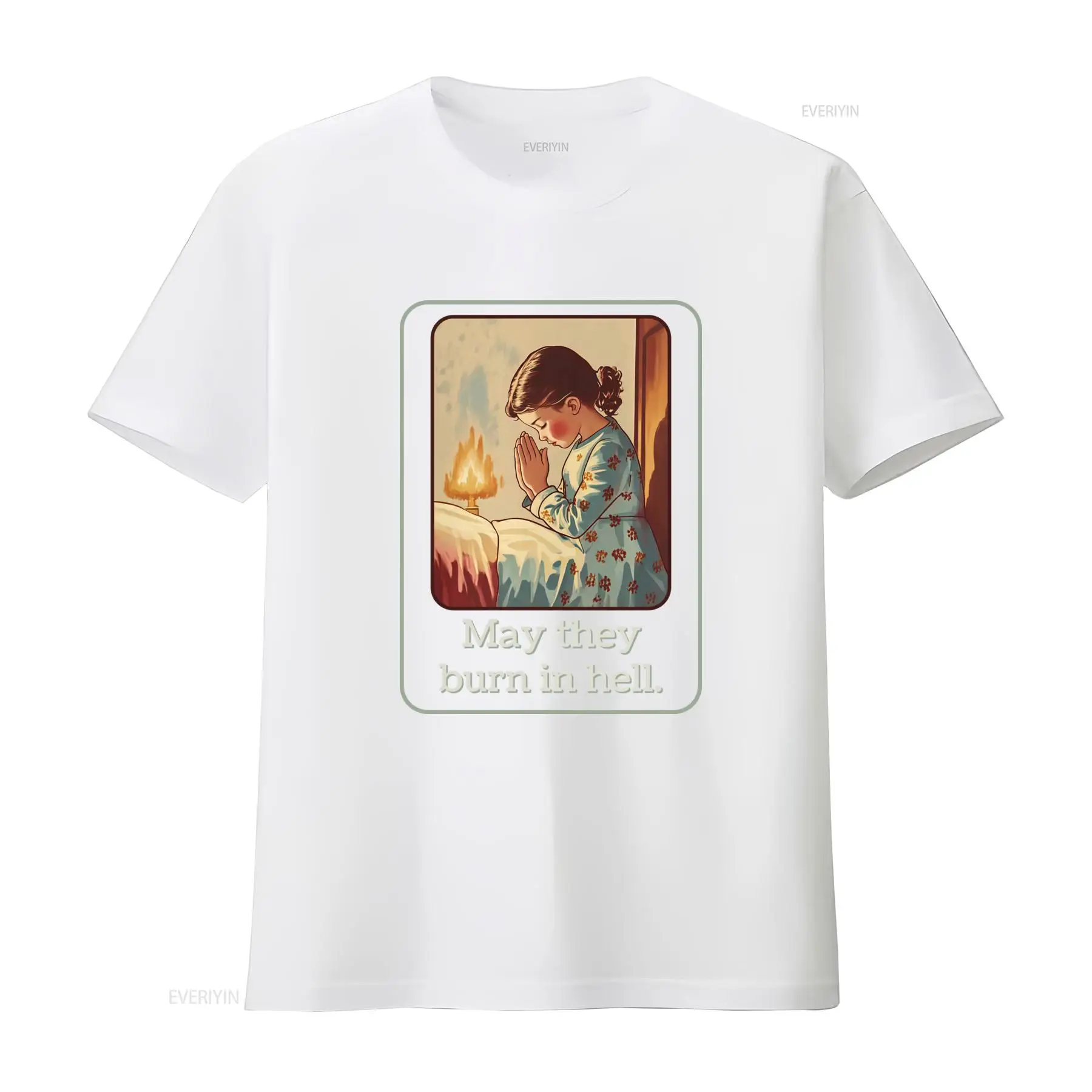 May They Burn In Hell T Shirt  - 1950S Fashion Men'S のレビューと価格