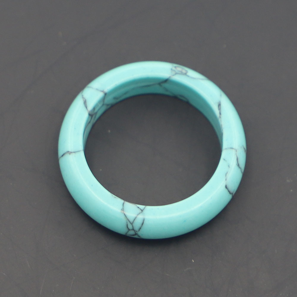 Turquoise Stone Ring 1PC Semi- - Mens Fashion In 1920 のレビューと価格