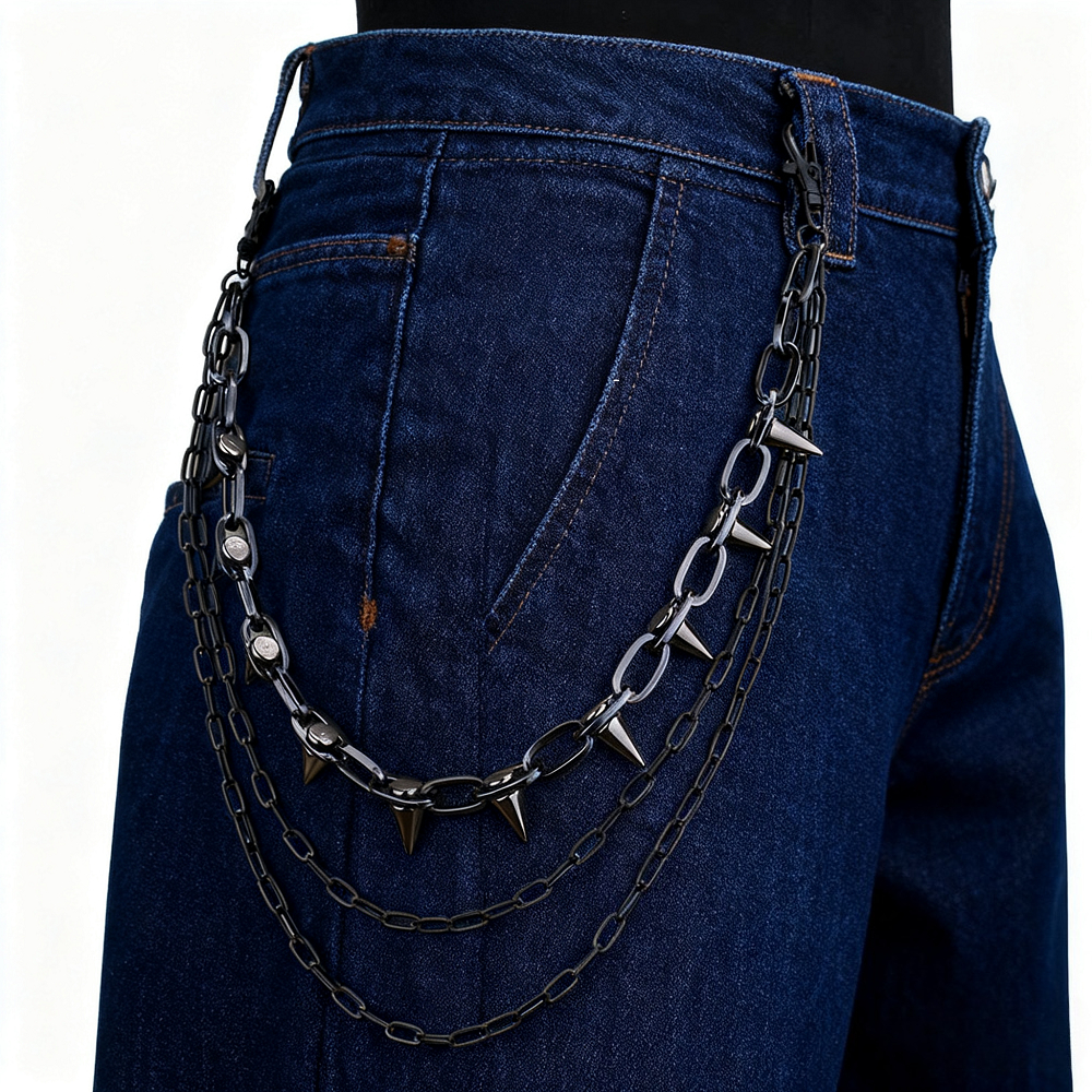 Unisex Hip Hop Punk Rock Metal - Men Fashion Key のレビューと価格