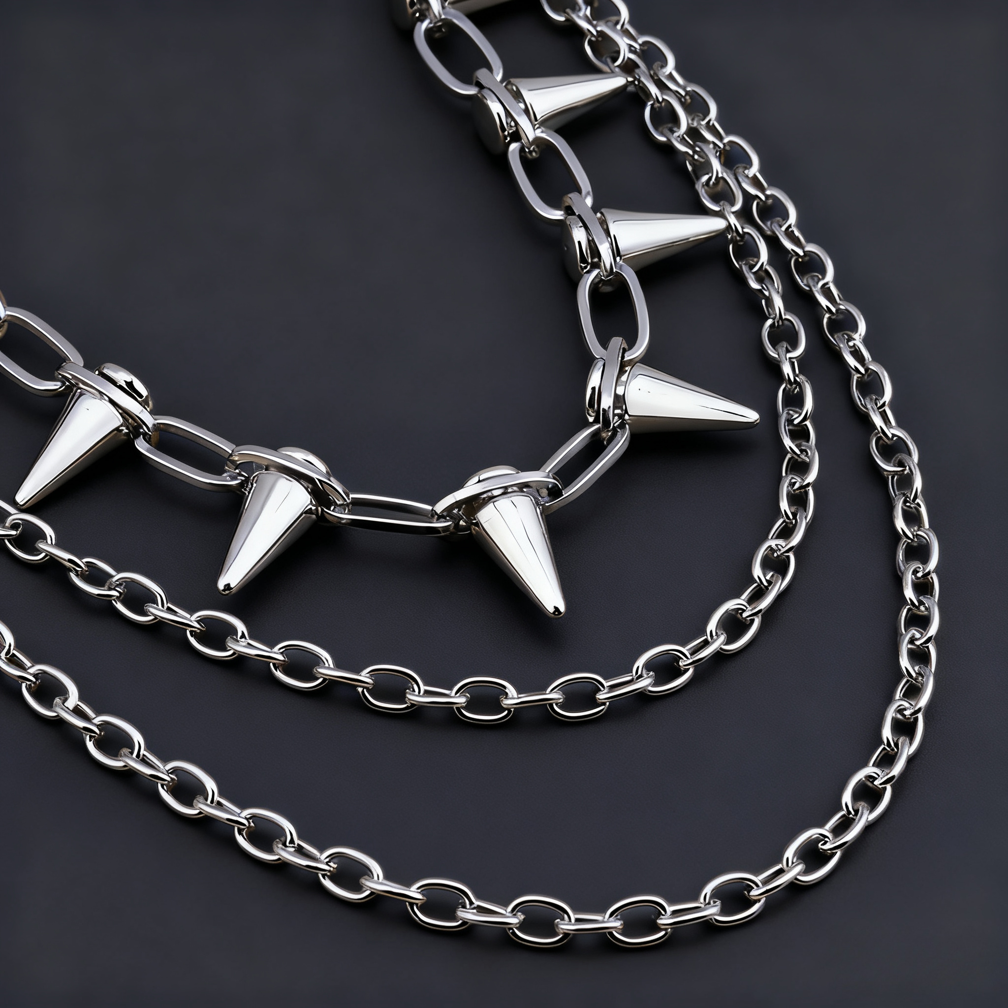 Unisex Hip Hop Punk Rock Metal - Men Fashion Key のレビューと価格