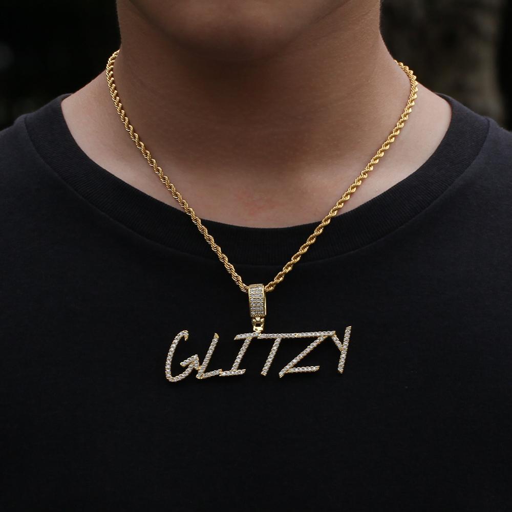UWIN Name Brush Font Necklace  - Mens Fashion Combination のレビューと価格