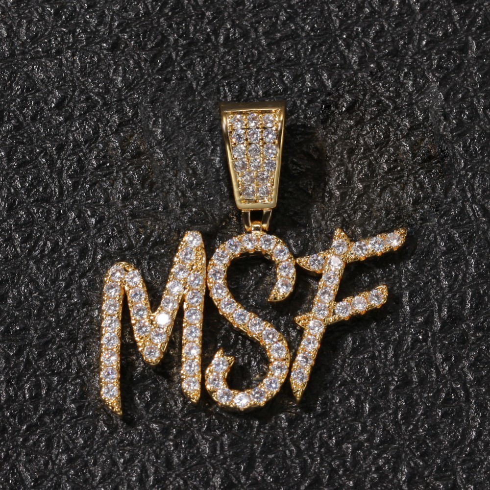 UWIN Name Brush Font Necklace  - Mens Fashion Combination のレビューと価格