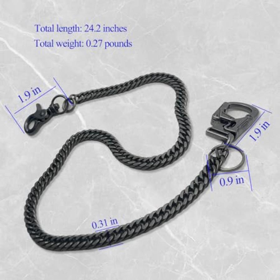 Wallet Chain for Pants, Fancy  - Men Fashion Key のレビューと価格