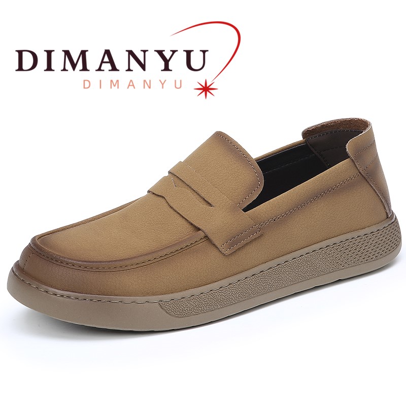 DIMANYU Men's Casual Genuine L - Men'S Fashion Loafers Shoes のレビューと価格
