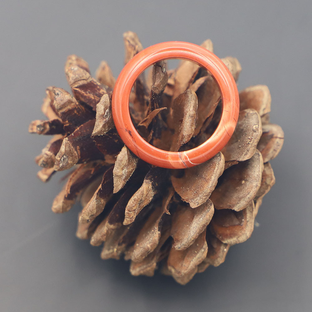Rainbow Stone Ring Natural Sto - Mens Fashion In 1920 のレビューと価格