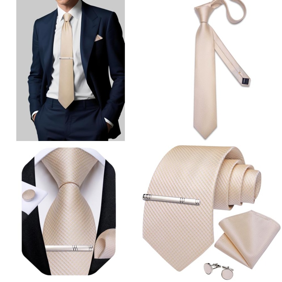 Plaid Ties for Men Silk Checke - Men'S Fashion Box のレビューと価格