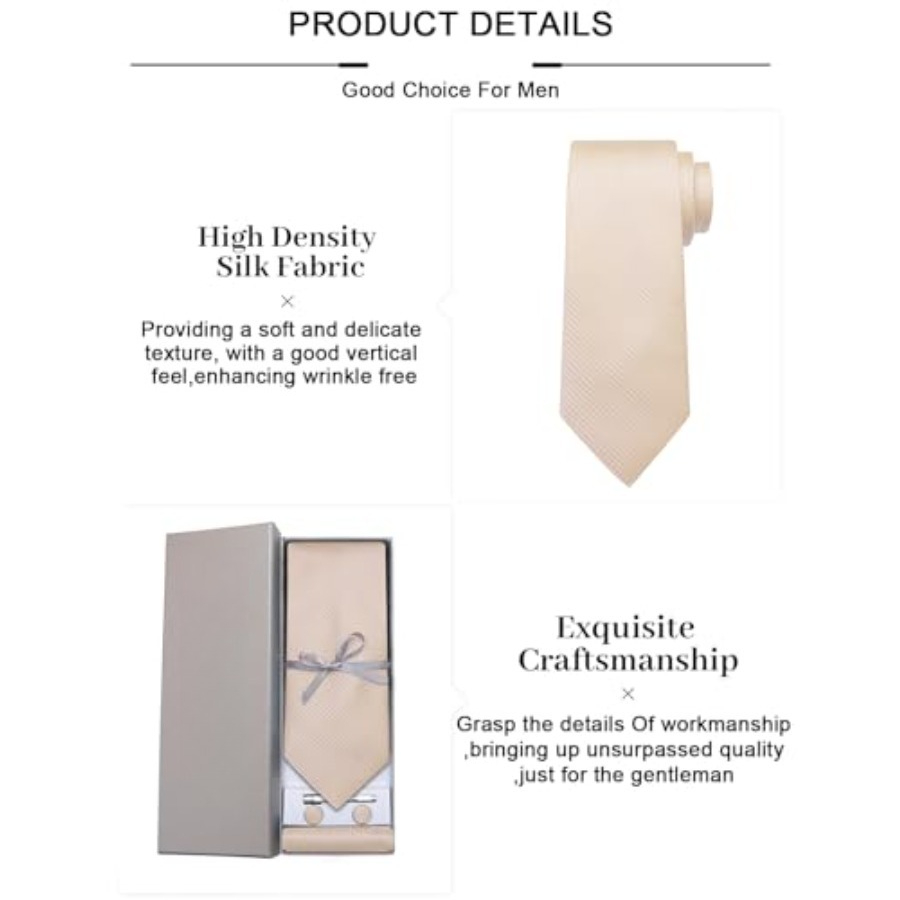 Plaid Ties for Men Silk Checke - Men'S Fashion Box のレビューと価格