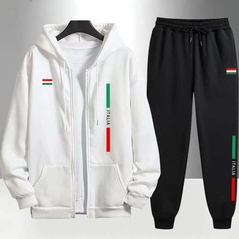 Italy Fashion Men's Set Zipper - Mens Fashion Suits のレビューと価格