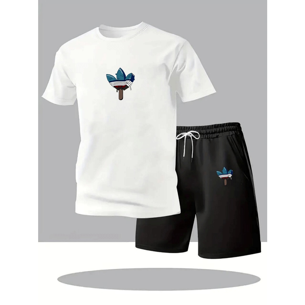 Summer Men's Sets Fashion Trac - Men'S Fashion Clothing のレビューと価格