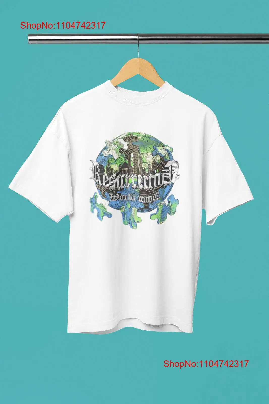 Resurrection Worldwide T shirt - Men'S Fashion Everyday のレビューと価格