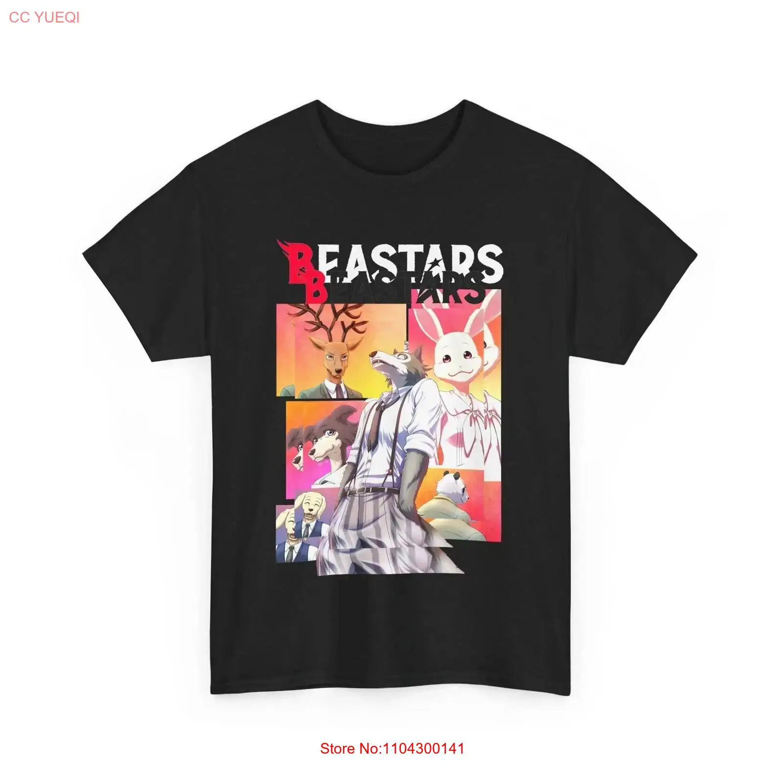 Anime Beastars Legoshi Black T - Men'S Fashion Everyday のレビューと価格