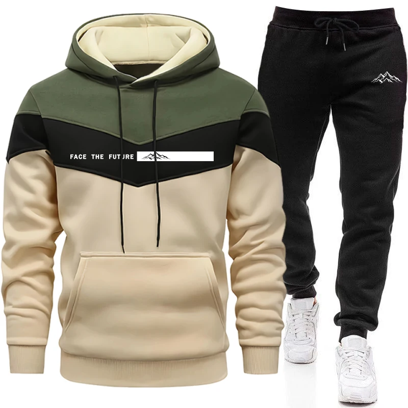 New Men's Tracksuit Fall Winte - Men'S Fashion Clothing のレビューと価格