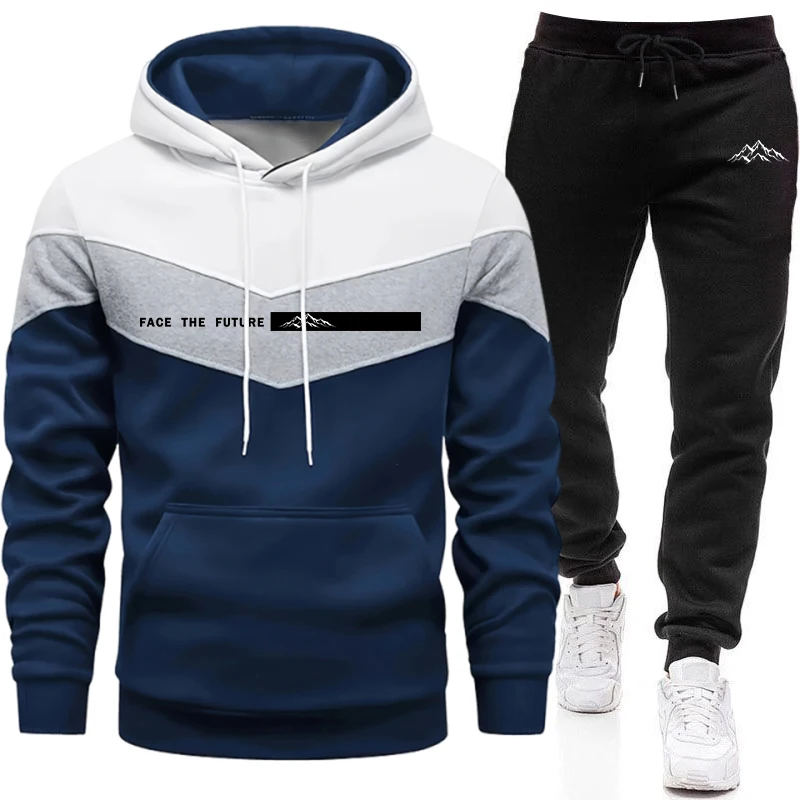 New Men's Tracksuit Fall Winte - Men'S Fashion Clothing のレビューと価格