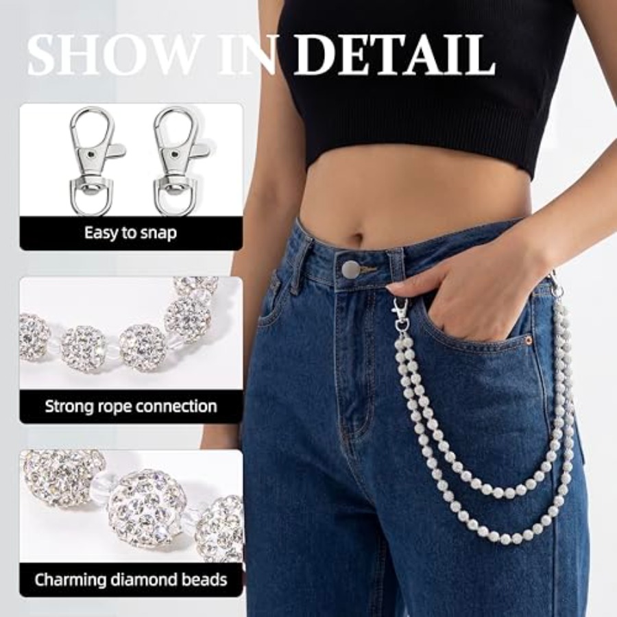 Wallet Chain for Men Women Pan - Belt Mens Fashion のレビューと価格