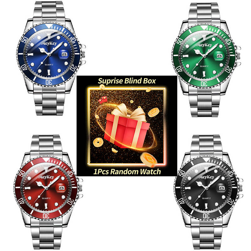 1PC Surprise Mystery Watch Bli - Men'S Fashion Box のレビューと価格