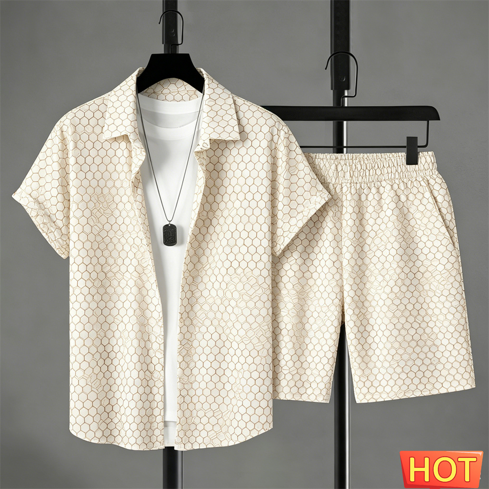 Summer Outfits Man Shirt Set G - Mens Fashion Ideas のレビューと価格