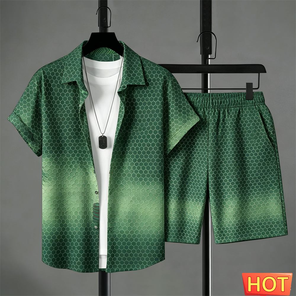 Summer Outfits Man Shirt Set G - Mens Fashion Ideas のレビューと価格