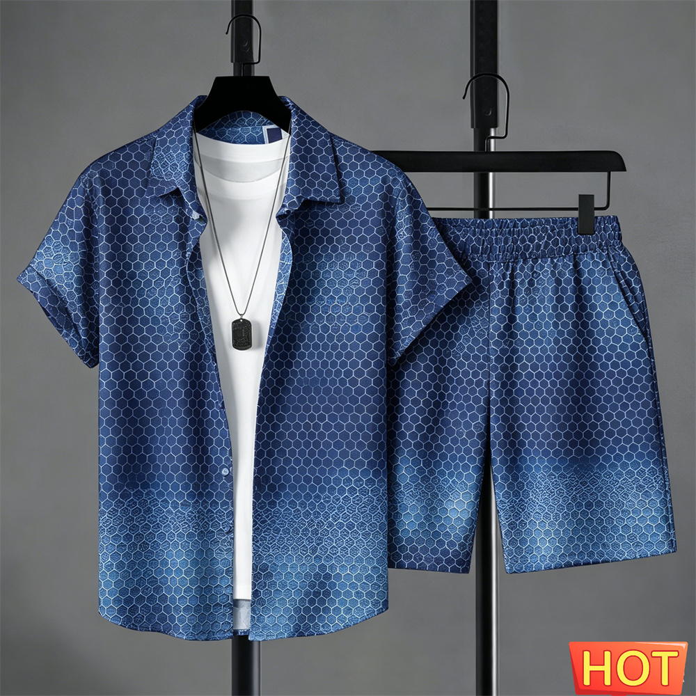 Summer Outfits Man Shirt Set G - Mens Fashion Ideas のレビューと価格