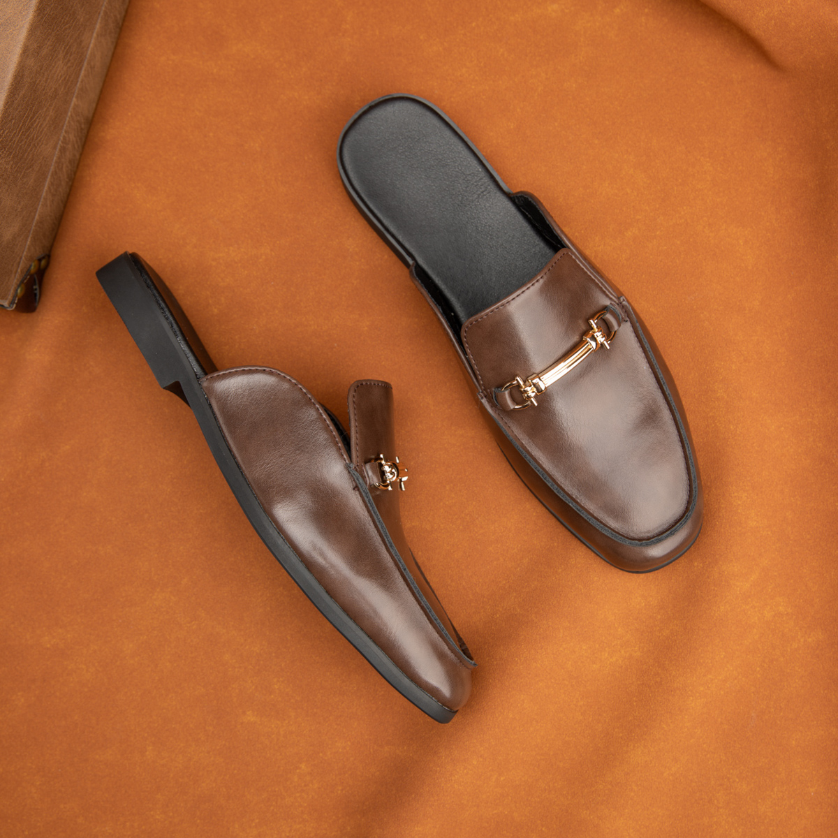 Fashion Men's Slip-on Half Sli - Men'S Fashion Loafers Shoes のレビューと価格