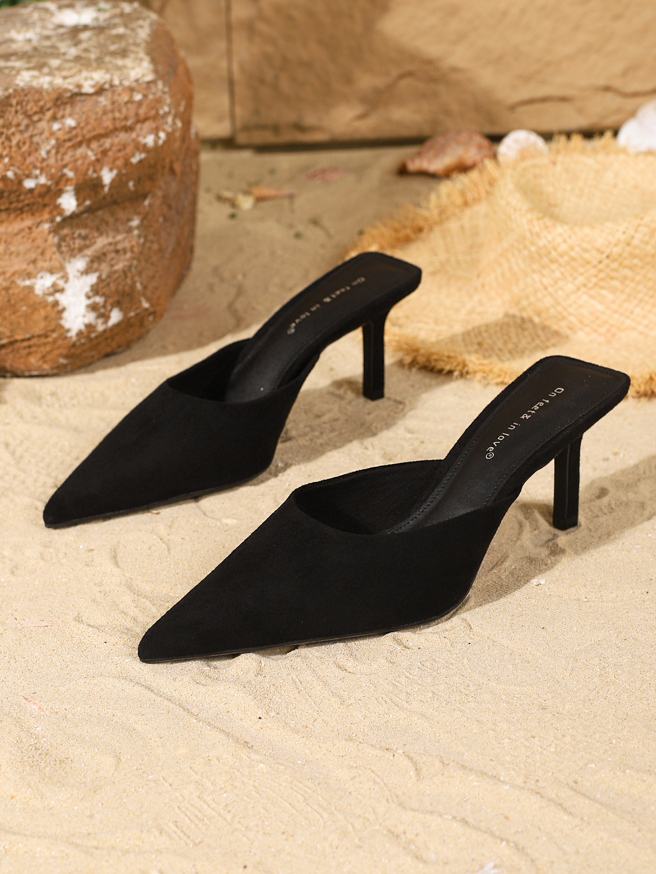 Women's Fashionable Suede Slip - Mens Fashion Modern のレビューと価格