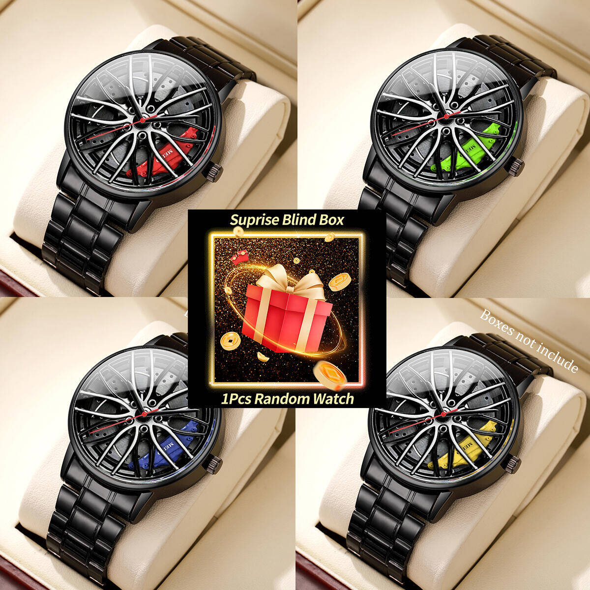 1PC Surprise Mystery Watch Bli - Men'S Fashion Box のレビューと価格