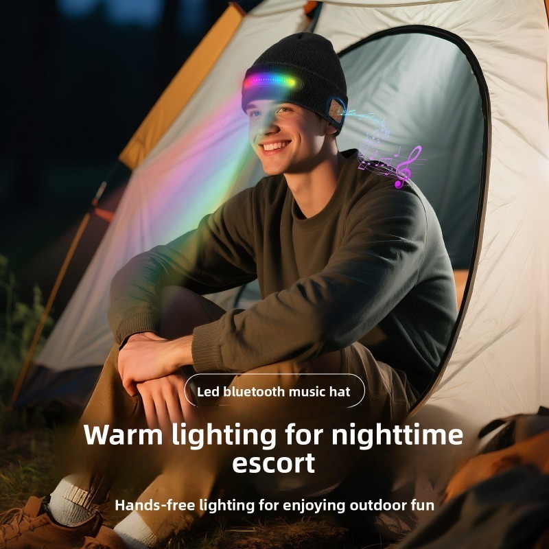 Christmas LED Light Up Bluetoo - Beanie Winter Hat のレビューと価格