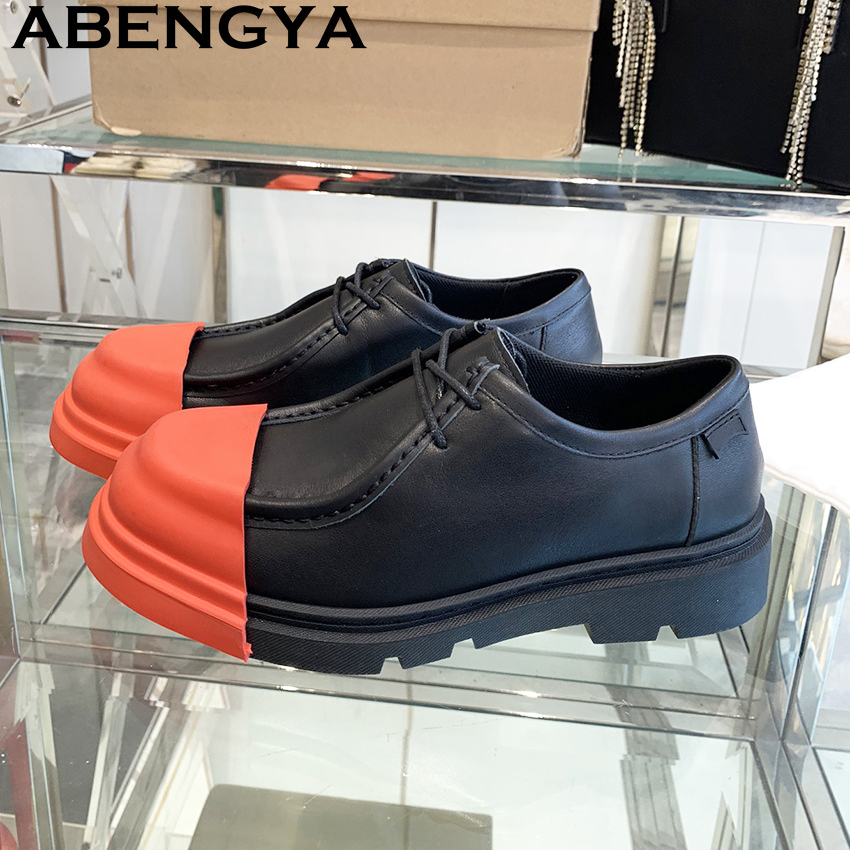 Multicolour Real Leather Thick - Men'S Fashion Loafers Shoes のレビューと価格