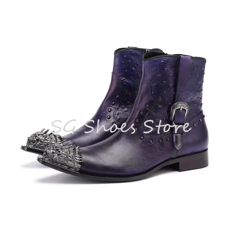 Punk Rivet Belt Buckle Ankle S - Belt Mens Fashion のレビューと価格